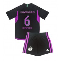 Maglie da calcio Bayern Munich Joshua Kimmich #6 Seconda Maglia Bambino 2023-24 Manica Corta (+ Pantaloni corti)